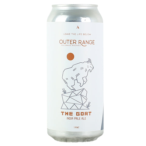 Outer Range The Goat IPA by Outer Range Brewing Co, beer label