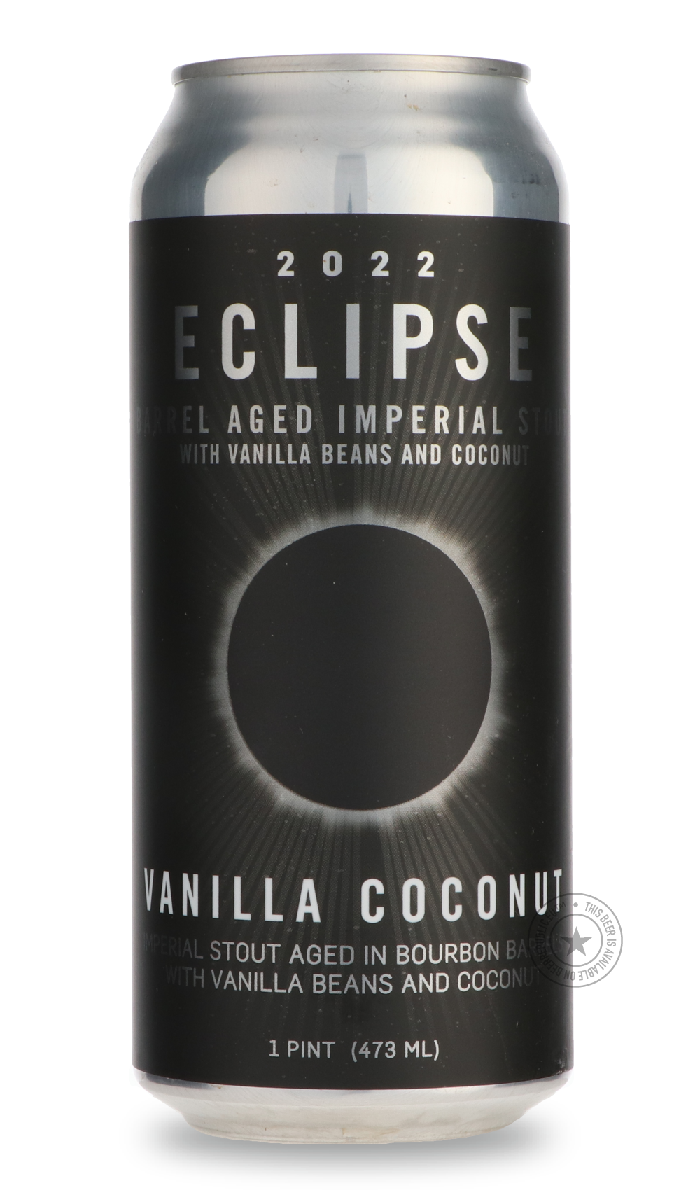 Eclipse - Vanilla Coconut by FiftyFifty Brewing Co, beer label