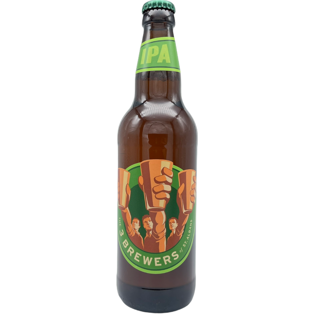 The 3 Brewers IPA by The 3 Brewers, beer label