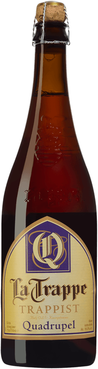 La Trappe Quadrupel by De Koningshoeven, beer label