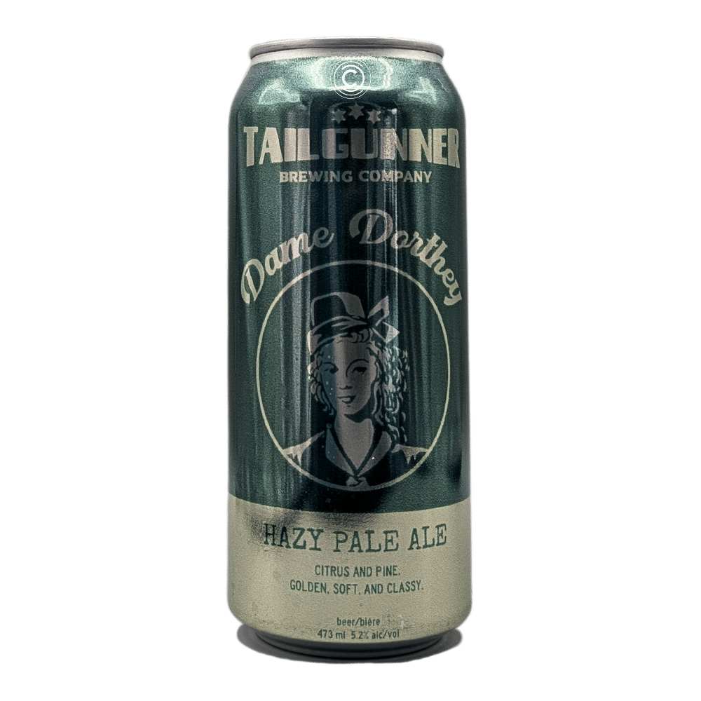 Dame Dorthey Hazy Pale Ale by Tailgunner Brewing Company, beer label