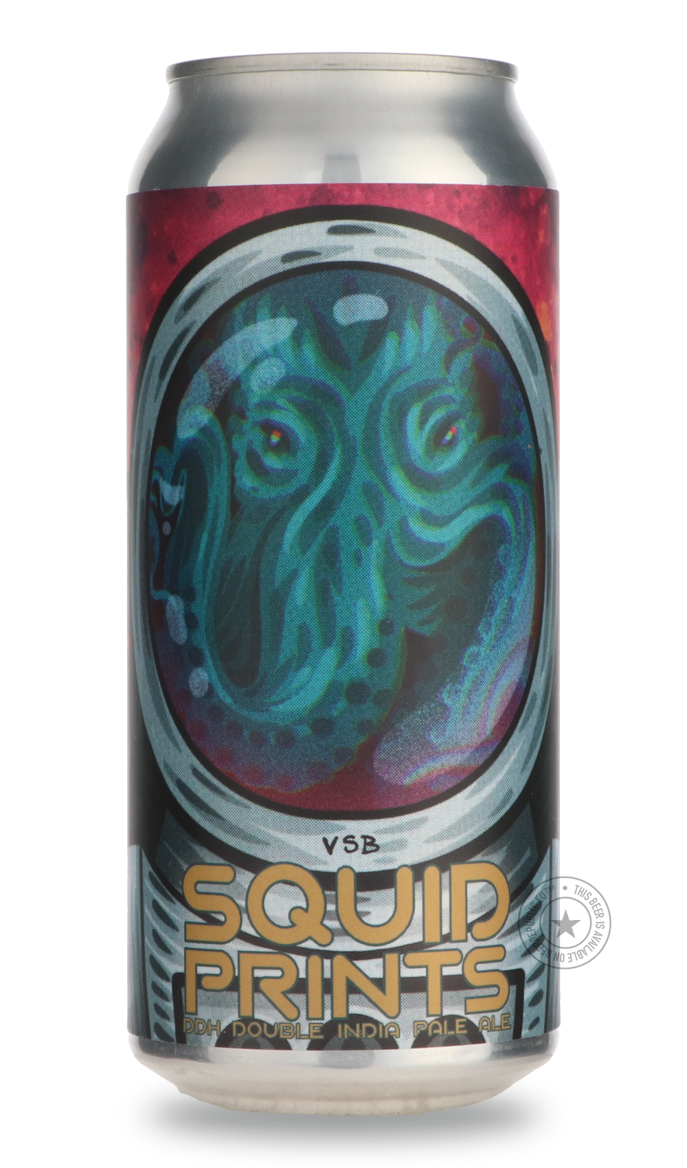 Squid Prints / Vitamin Sea by Imprint Beer Company, beer label