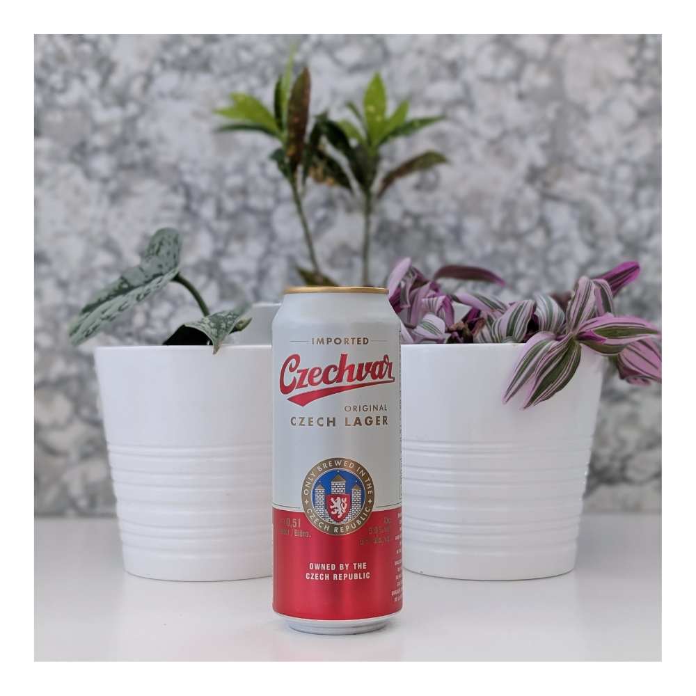 Original Czech Lager by Czechvar, beer label
