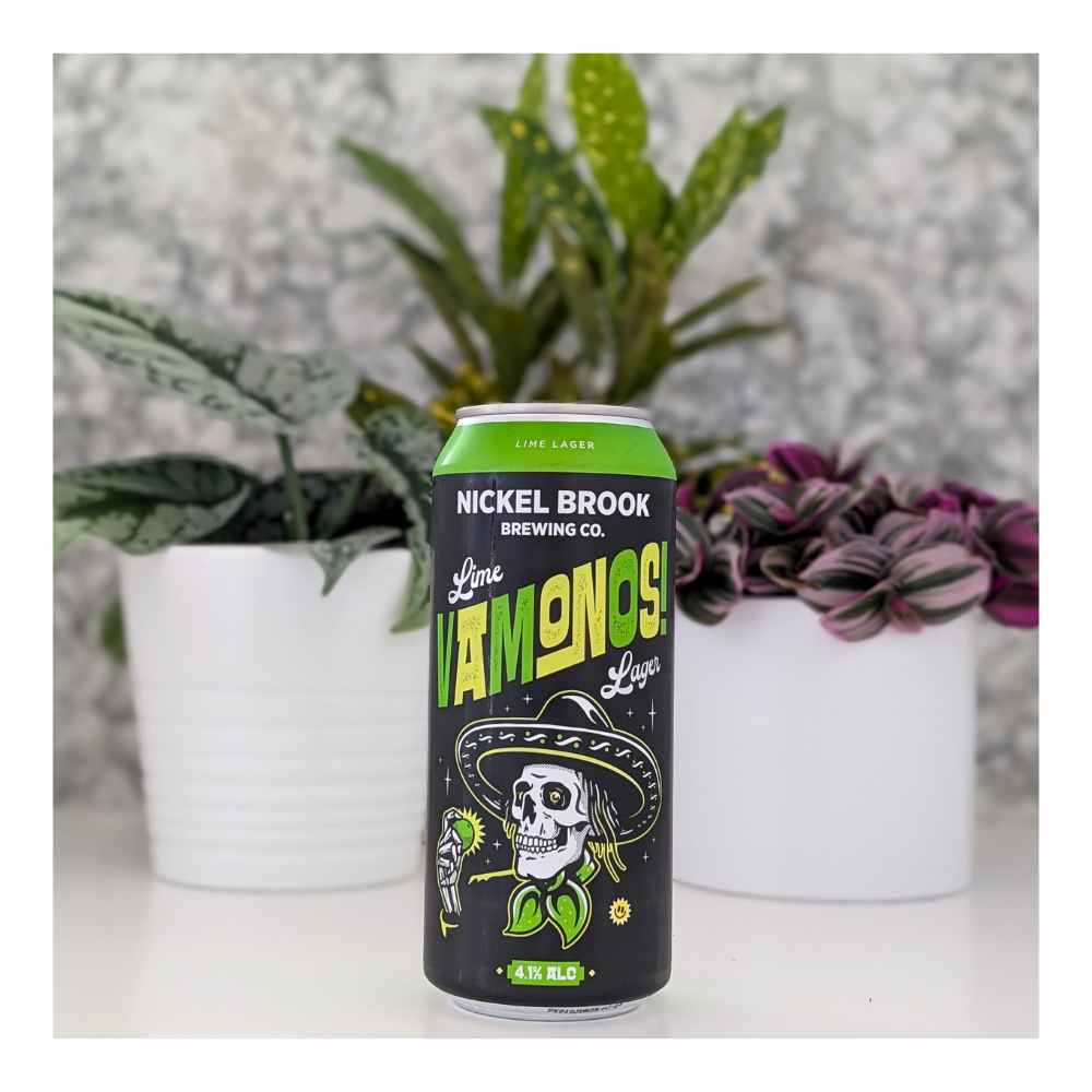 Vamonos! Lime Lager by Nickel Brook Brewing Co., beer label