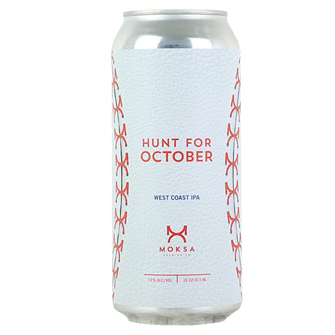 Moksa Hunt For October IPA by Moksa Brewing Co, beer label