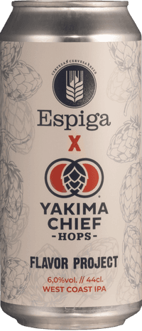 Espiga X Yakima Chief Flavor Project by Espiga, beer label