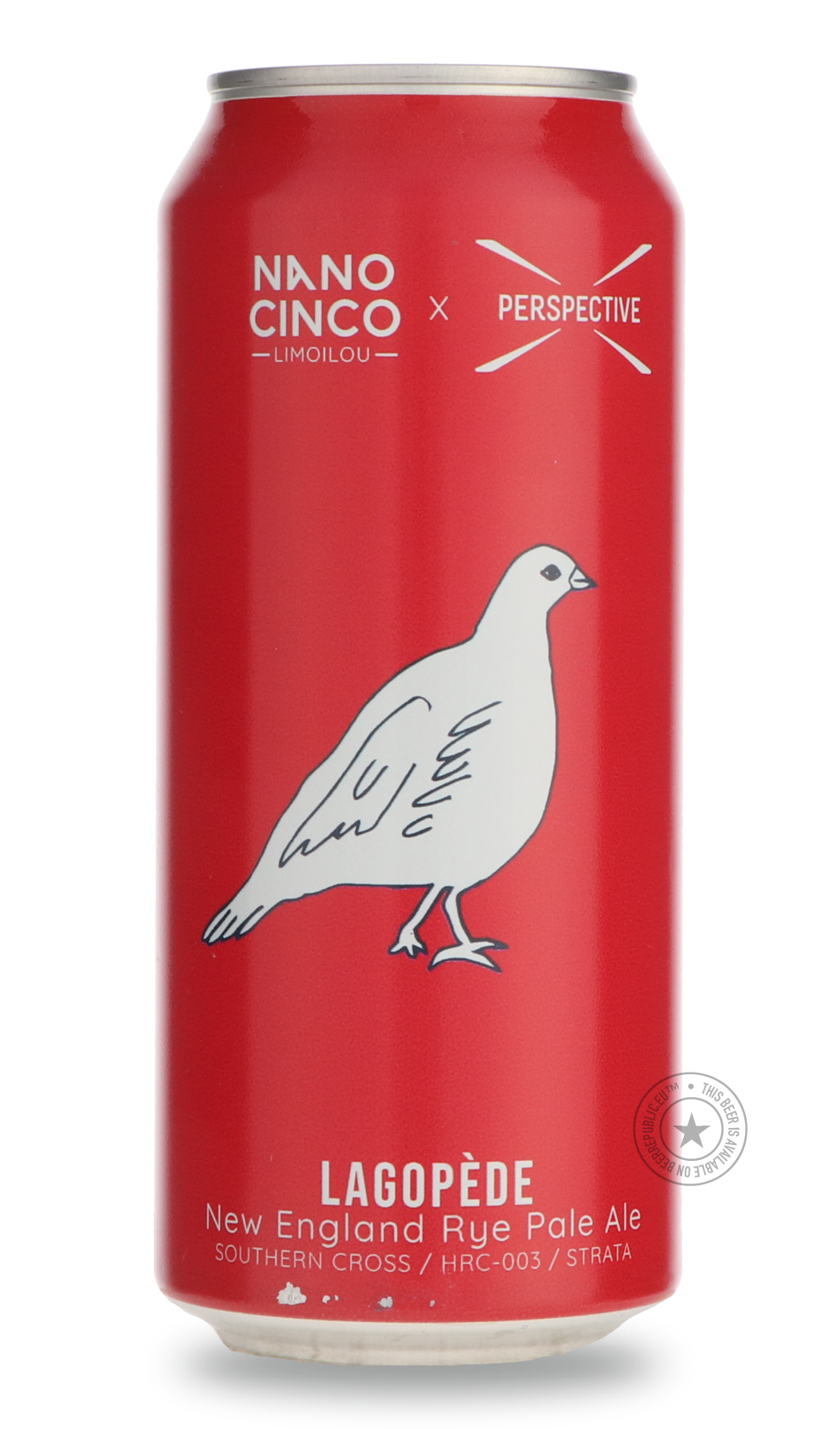 Lagopède \ Perspective by Nano Cinco, beer label