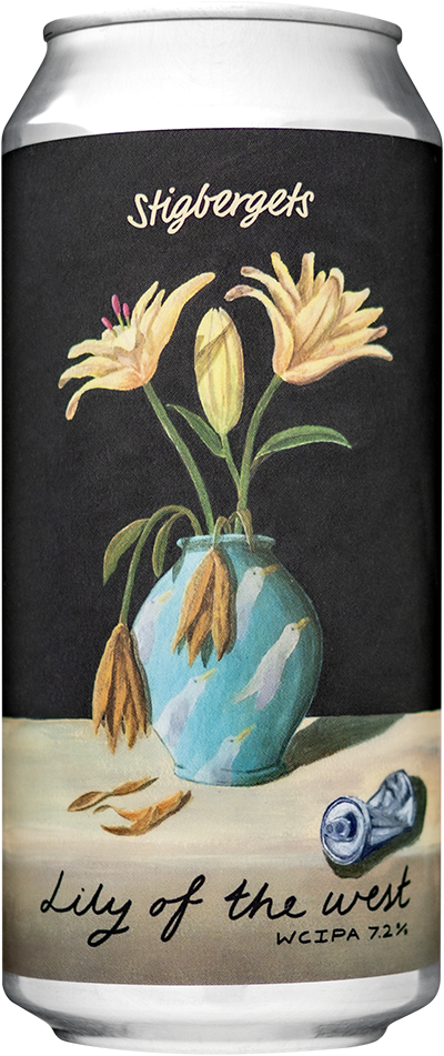Lily of the West by Stigbergets Bryggeri, beer label