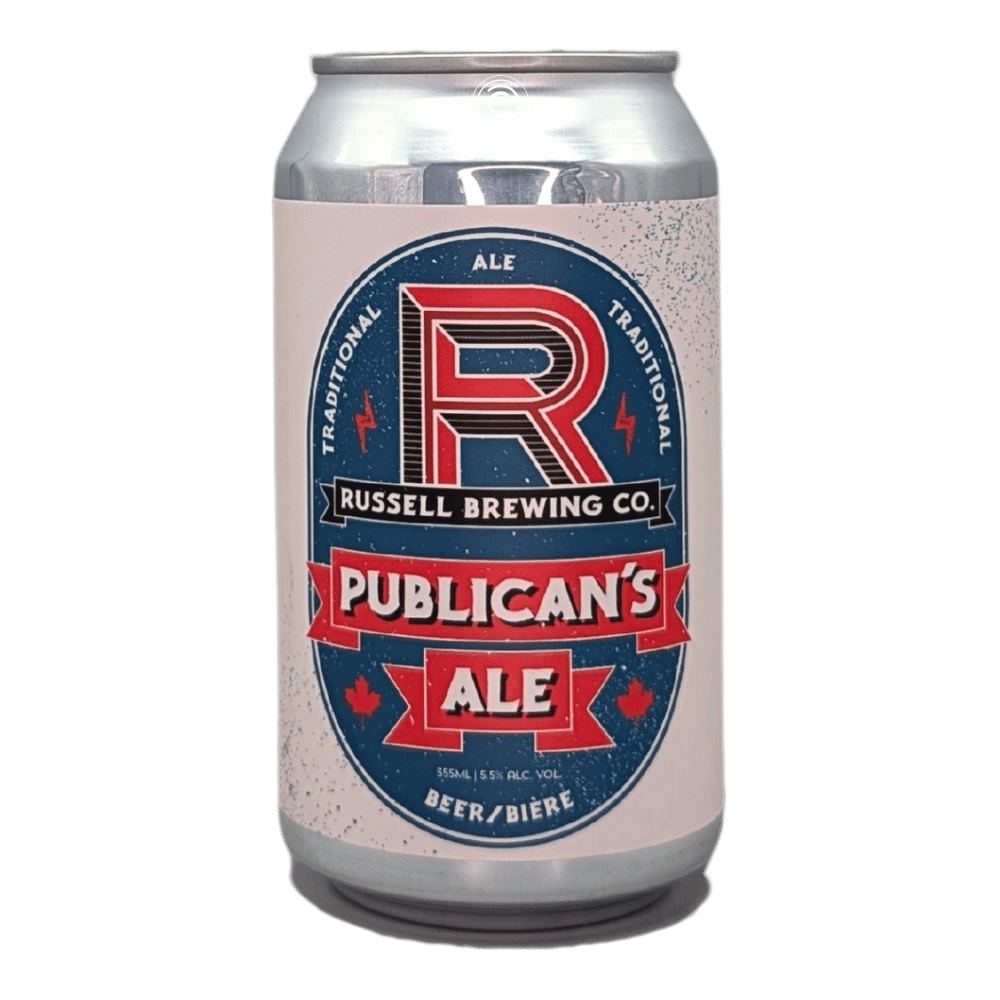 Publican's Ale ESB by Russell Brewing, beer label