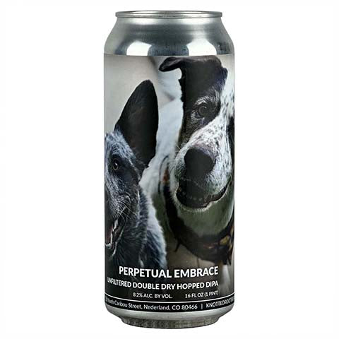 Knotted Root Perpetual Embrace DDH DIPA by Knotted Root Brewing, beer label