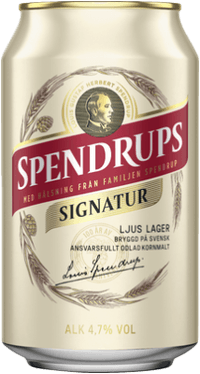 Signatur by Spendrups Bryggeri, beer label