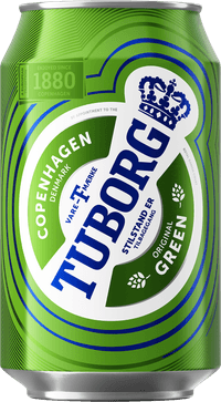 Tuborg Grön by Carlsberg Sverige AB, beer label