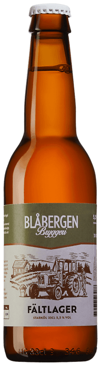 Fältlager by Blåbergen Bryggeri, beer label