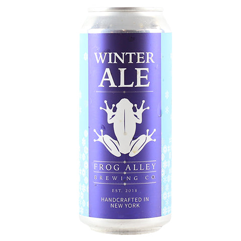 Frog Alley Winter Ale by Frog Alley Brewing, beer label