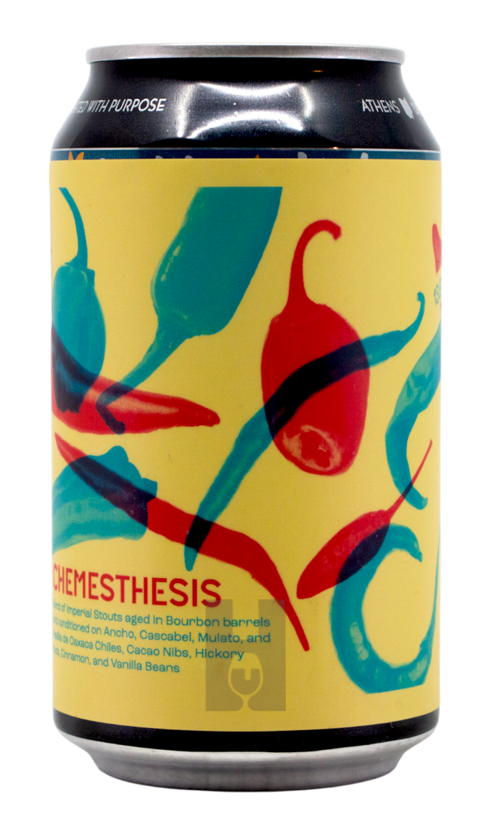 Jackie O’s Chemesthesis (2025) by Jackie O's Brewery, beer label