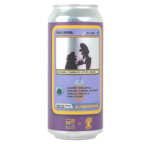 450 North Bad Bros Slushy XXL Sour Ale by 450 North Brewing Company, beer label