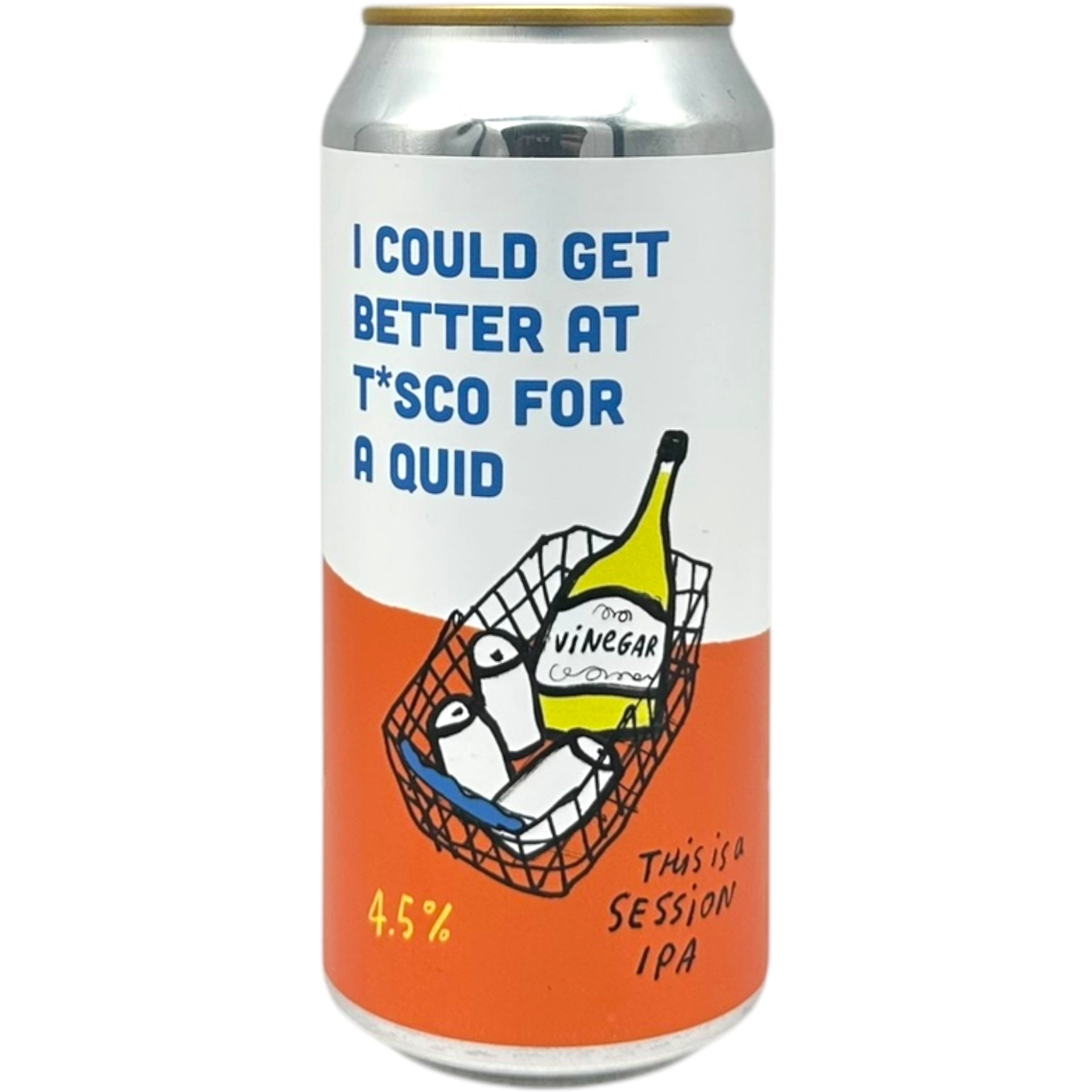 Pretty Decent Beer Co I Could Get Better At T*sco For A Quid by Pretty Decent Beer Co, beer label