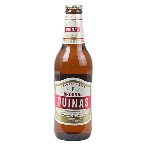 Quinas Original Premium Lager by Quinas, beer label