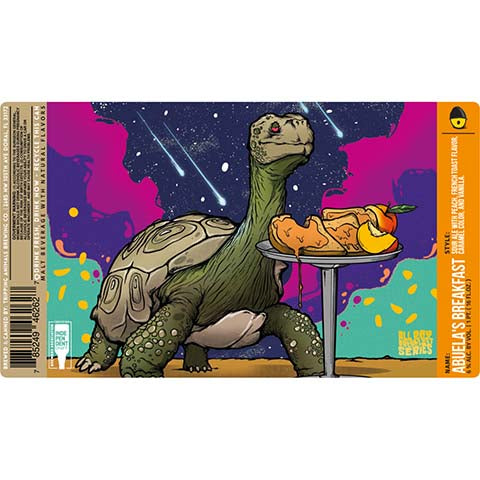 Tripping Animals Abuela's Breakfast Sour Ale by Tripping Animals Brewing Co., beer label