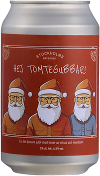 Berretto Brewing Hej Tomtegubbar by Berretto Brewing AB, beer label