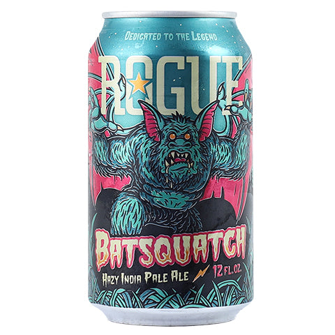 Rogue Batsquatch Hazy IPA by Rogue Ales Brewery, beer label
