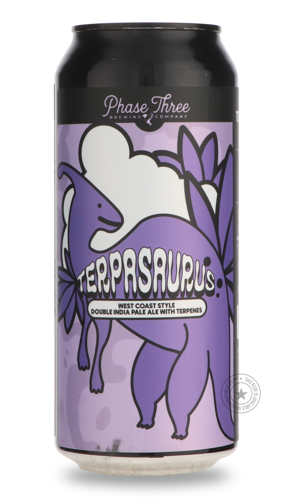 Terpasaurus by Phase Three Brewing Company, beer label