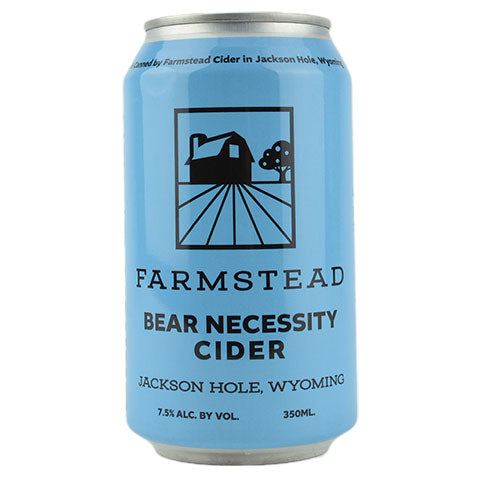 Farmstead Bear Necessity Cider by Farmstead Cider, beer label