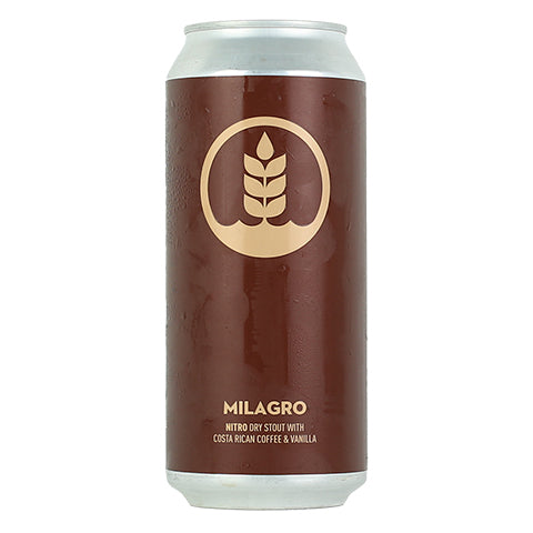 Pure Project Milagro Nitro Dry Stout by Pure Project, beer label