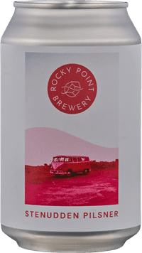 Stenudden by Rocky Point Brewery, beer label