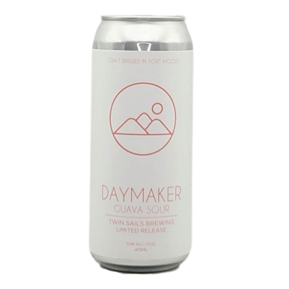 Daymaker Guava Sour by Twin Sails Brewing, beer label