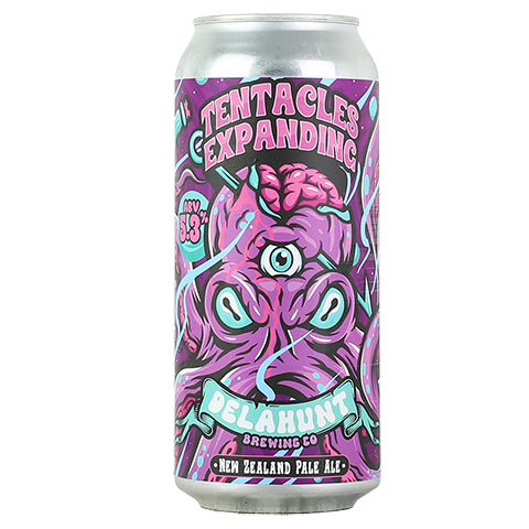 Delahunt Tentacles Expanding Pale Ale by Delahunt Brewing Company, beer label