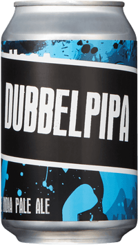 Dubbelpipa by Bryggverket, beer label