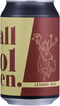 Kallholmen Levande Julöl by Skelleftehamn Bryggeri, beer label