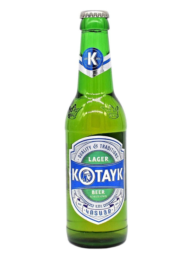 Kotayk Armenian Lager Beer 6-Pack by Kotayk, beer label