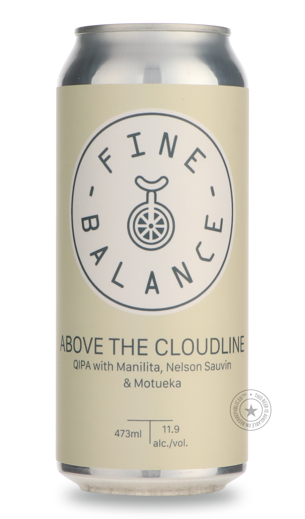 Above the Cloudline by Fine Balance, beer label