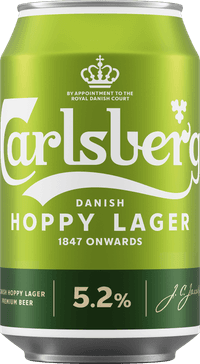 Carlsberg Hoppy by Sinebrychoff, beer label