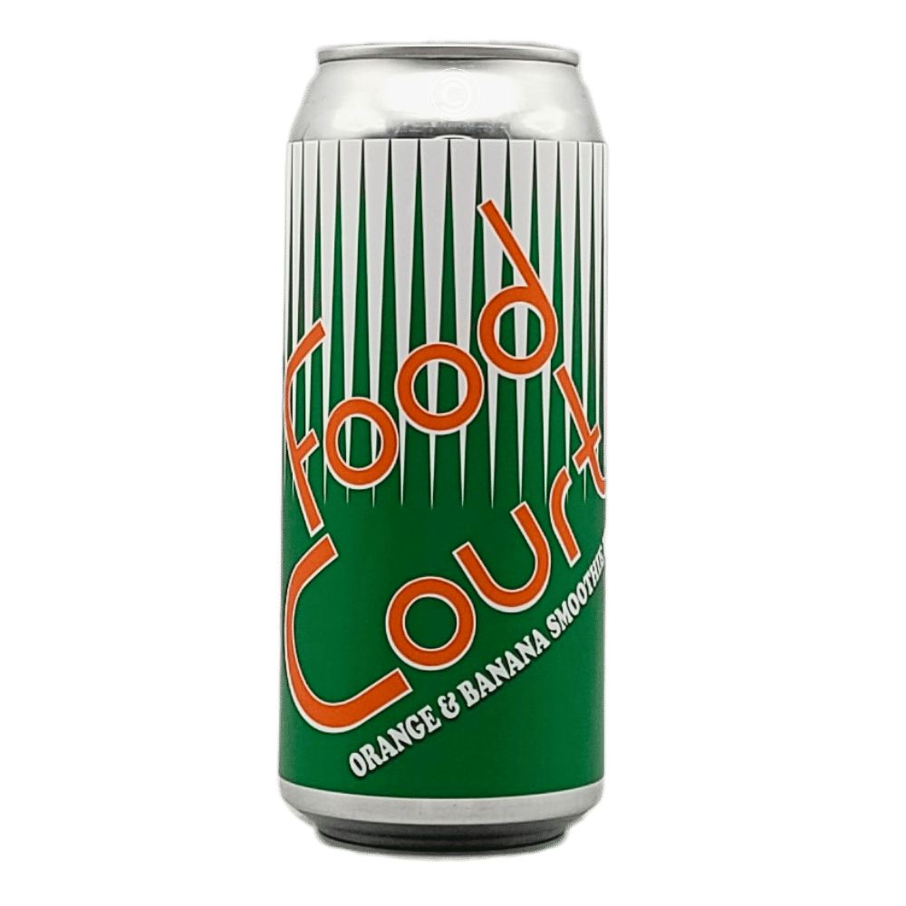 Food Court Orange & Banana Smoothie Hazy IPA by Born Brewing Co., beer label