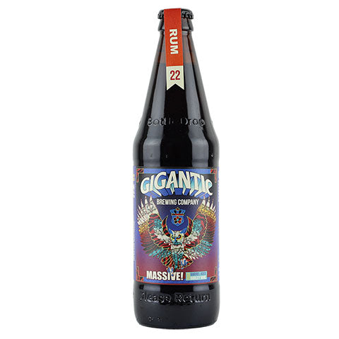 Gigantic Massive! - Bourbon Barrel-Aged by Gigantic Brewing Co, beer label