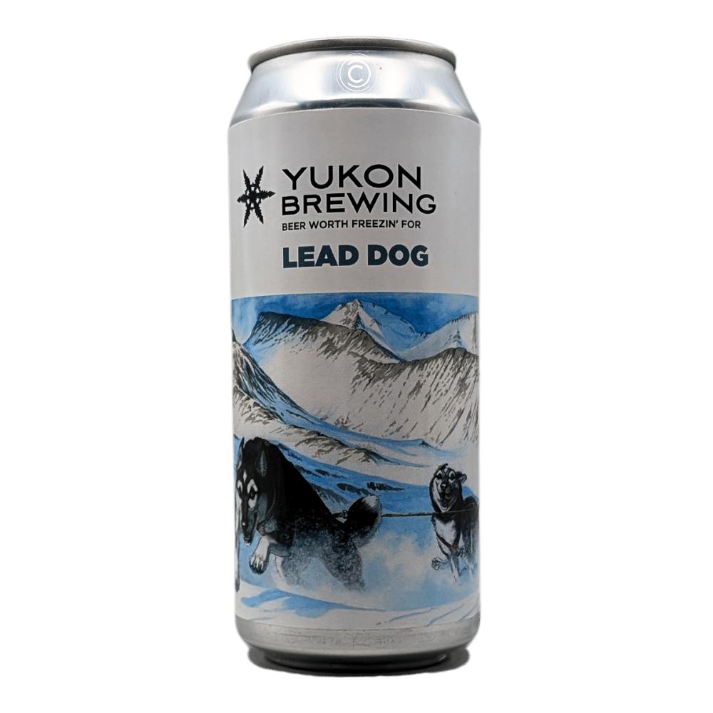 Lead Dog by Yukon Brewing, beer label