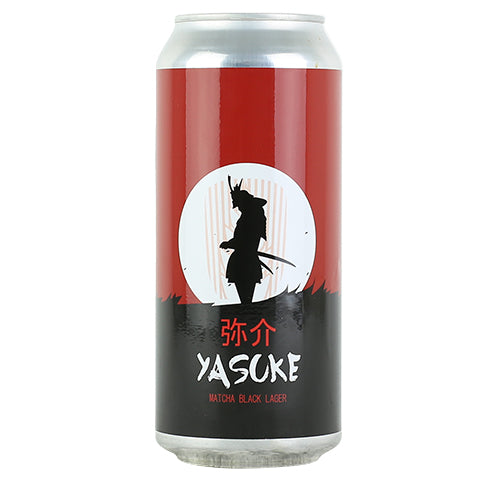Brewyard Yasuke Matcha Black Lager by Brewyard Beer Company, beer label