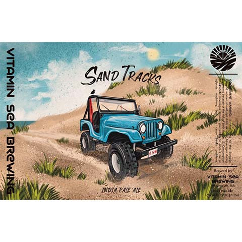 Vitamin Sea Sand Tracks IPA by Vitamin Sea Brewing, beer label