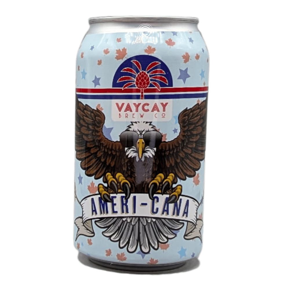 Ameri-Cana American Pale Ale by Vaycay Brew Co., beer label