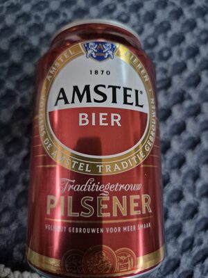 Pilsener by Amstel Brewery, beer label