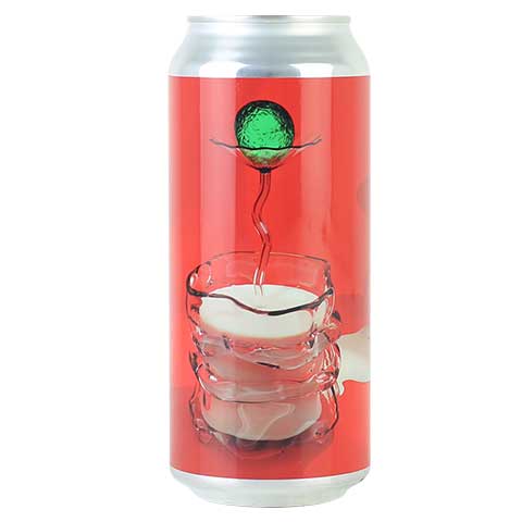 Omnipollo Ice Creamy White Chocolate Strawberry Double IPA by Omnipollo, beer label