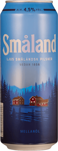 Småland Mellanöl by Åbro Bryggeri, beer label