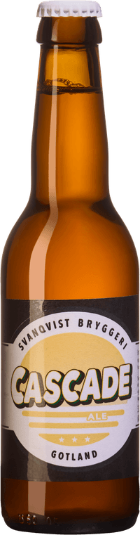 Cascade Ale by Svanqvist Bryggeri, beer label