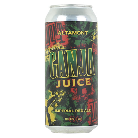 Altamont Ganja Juice Imperial Red Ale by Altamont Beer Works, beer label