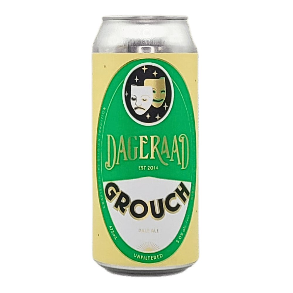 Grouch Pale Ale by Dageraad Brewing, beer label