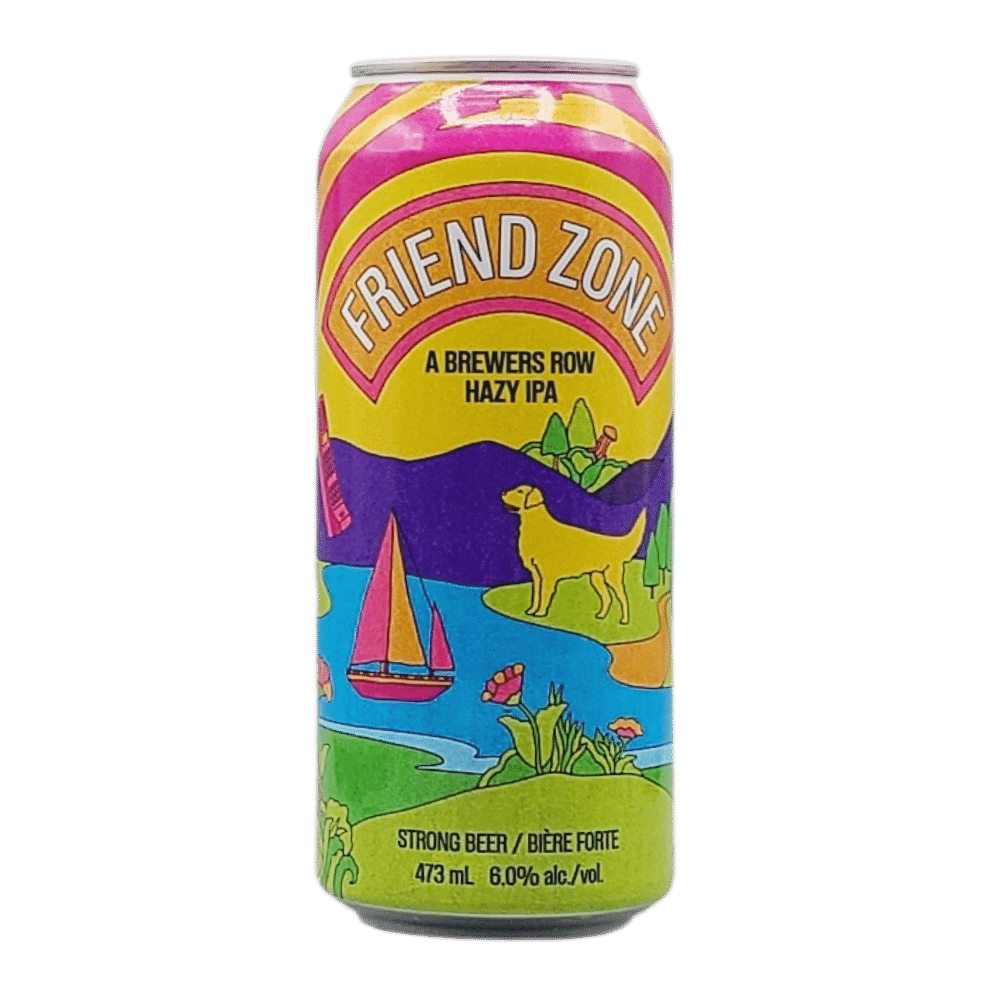 Co. Friend Zone A Brewers Row Hazy IPA by Moody Ales Brewery, beer label