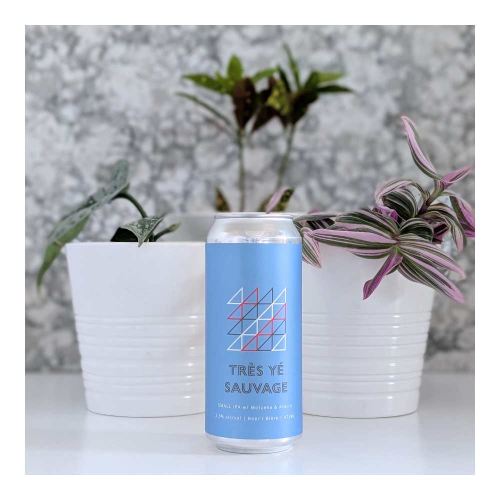 Tres Ye Sauvage Session IPA by Ile Sauvage Brewing Company, beer label